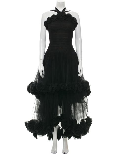 vintage chanel haute couture dress|vintage chanel evening dresses.